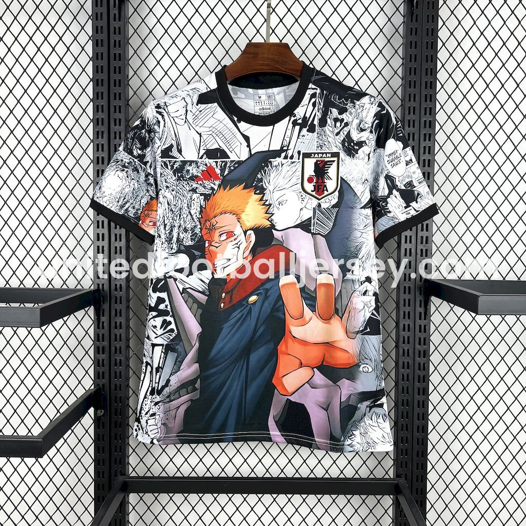 Japan 24-25 Ryomen Sukuna Special Edition Jersey - Fans Version