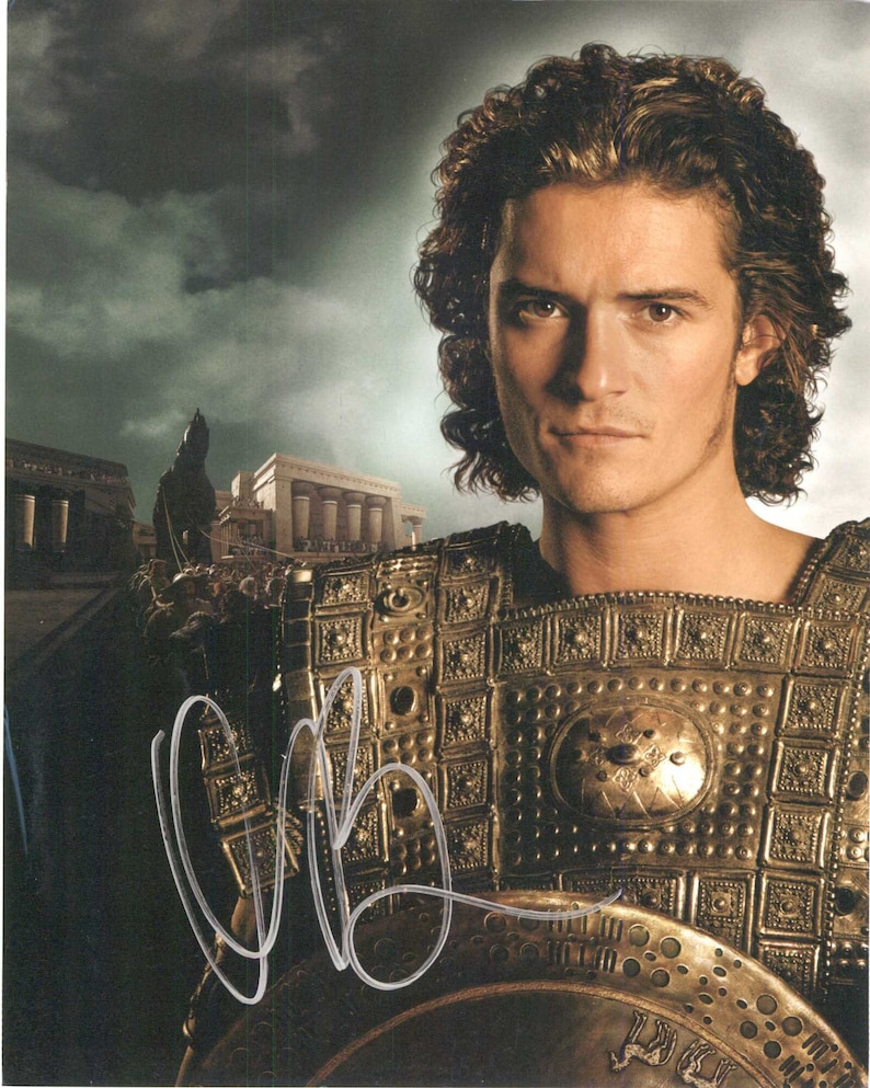 Orlando Bloom Signed Autographed Troy