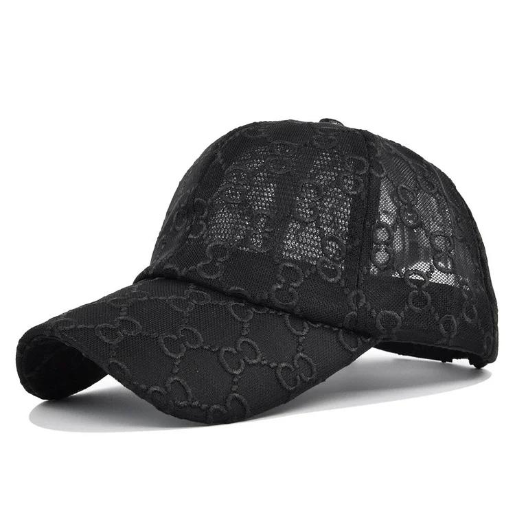 Mesh Breathable Baseball Cap Korean Style Trendy Summer Sun Hat Ins Sun Protection for Men and Women Sun-Poof Peaked Cap