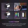 TTARTISAN Monochrome Full-Color RGB Fill Light Portable Magnetic Camera Light Creative Camera Hot And Cold Boot Cover Camping Atmosphere Lighting