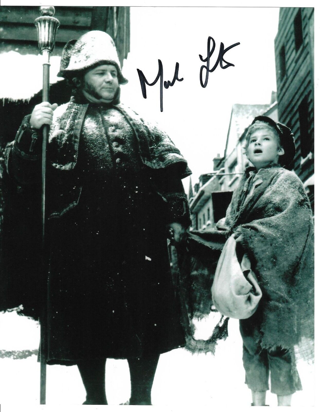 Mark Lester autographed 8x10 Photo Poster painting COA Oliver! 'Oliver'