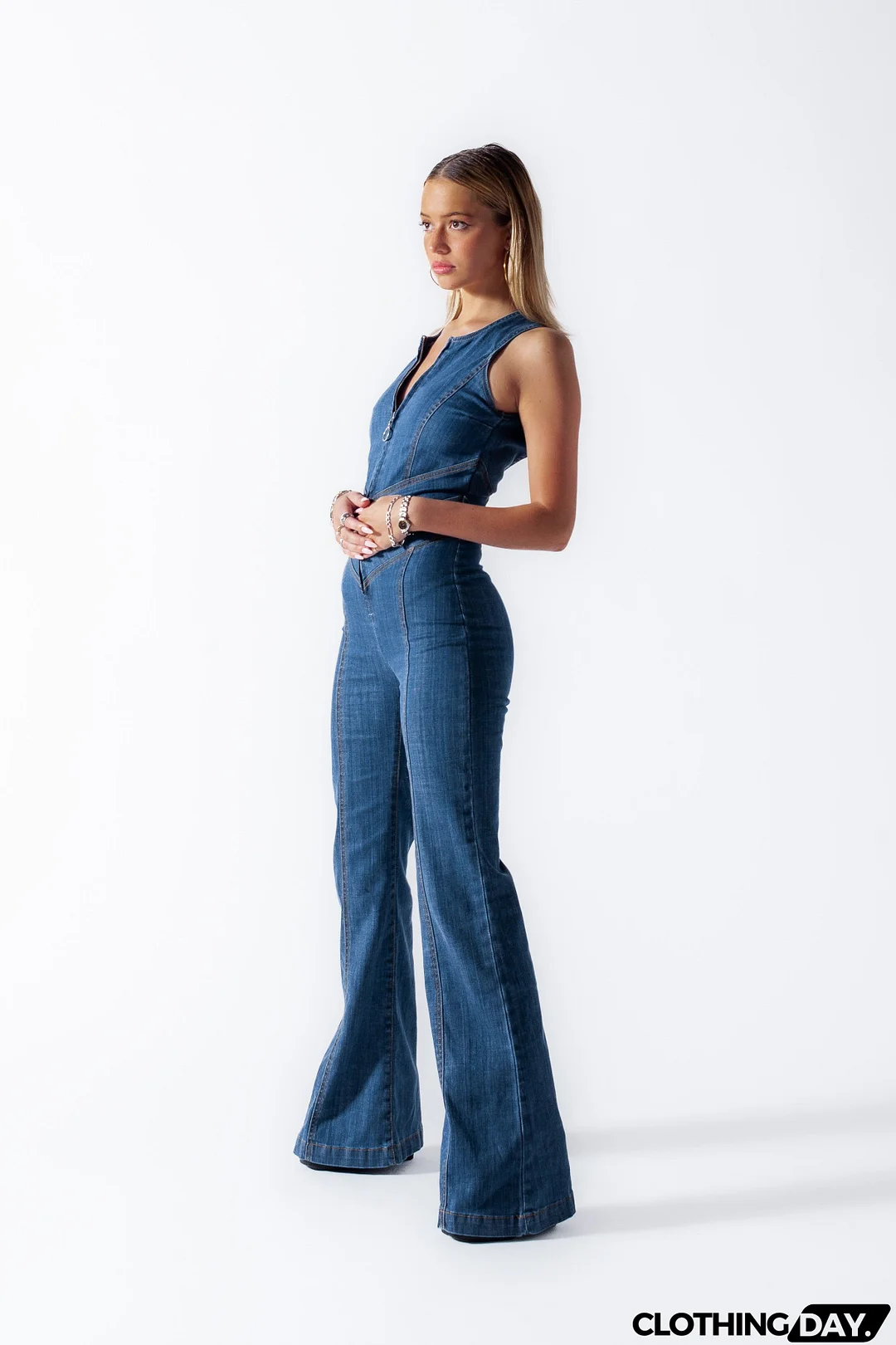 Sleeveless Cutout Jumpsuit