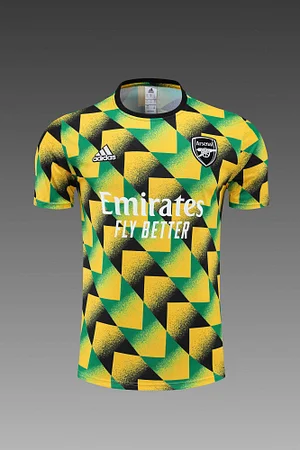 2022/2023 Arsenal Soccer Jersey Training Wear Yellow Black Green