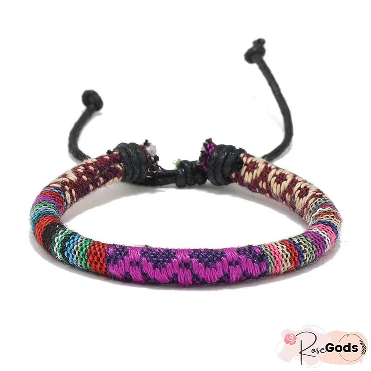 Nepal Ethnic Bohemia Rope Bracelet Men Women Fabric Fil Tissu Bracelet For Men Wristbands Pulseras Hilo Tela Hombre