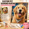 Custom Pet Diamond Painting Kit &ndash; Personalized 5D Art from Your Photo