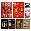 (Multi Style)Beer Bar Cafe - Metal Tin Signs(8*12Inch/12*16Inch) - Bar