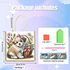 DIY Flower Basket Diamond Painting Shopping Bag Diamond Tote Handbag