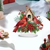 Diamond Painting Acrylic Cardinal  Desktop Decorations Ornaments for Adults Beginner