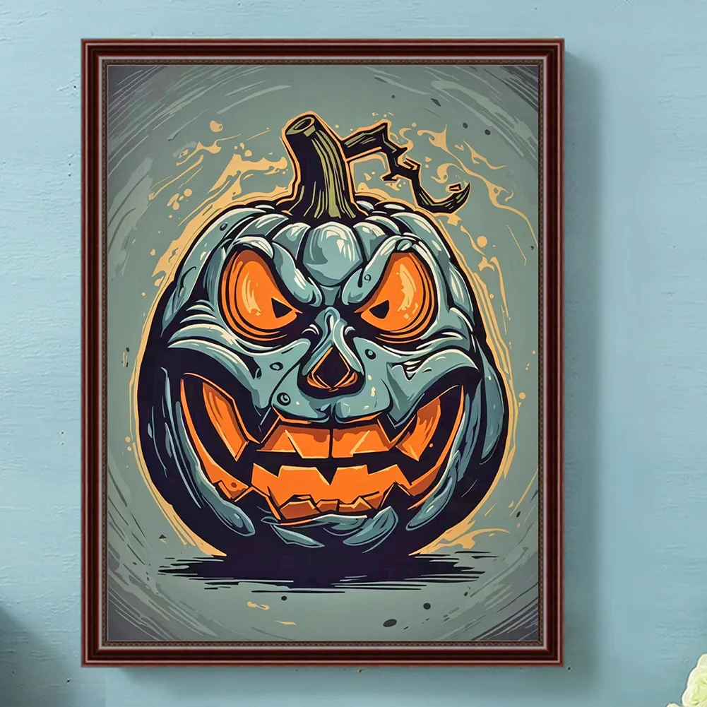 Diamond Painting - Full Round Drill - Pumpkin(Canvas|30*40cm)