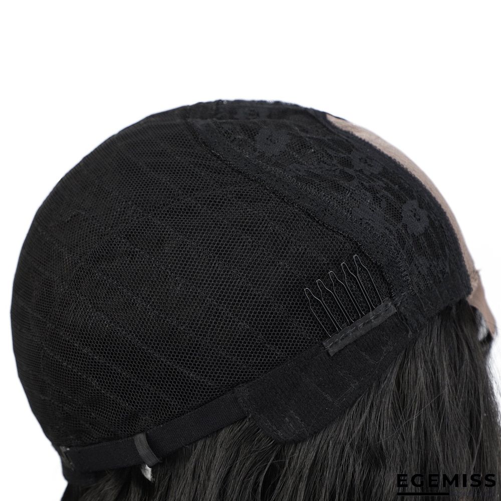 Chemical Fiber Wigs with Big Waves and Long Curly Hair Women's Front Lace Wigs | EGEMISS