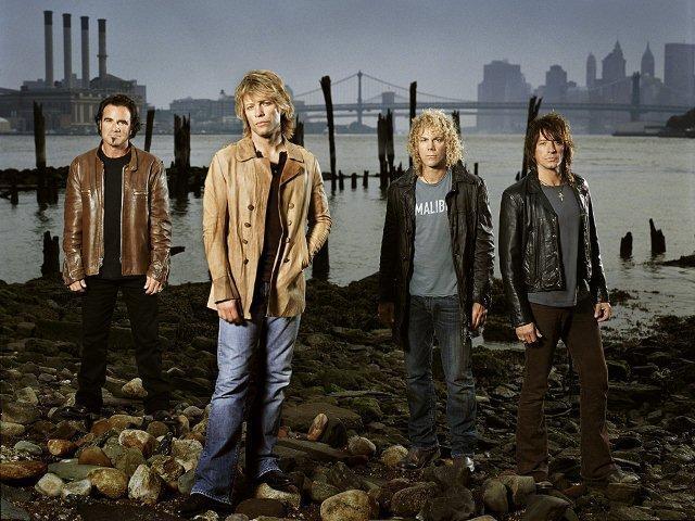 BON JOVI 8 x 10 Glossy Photo Poster painting John Richie Sambora New Jersey