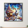 Diamond Painting-DIY Full Round Drill Xmas Elk