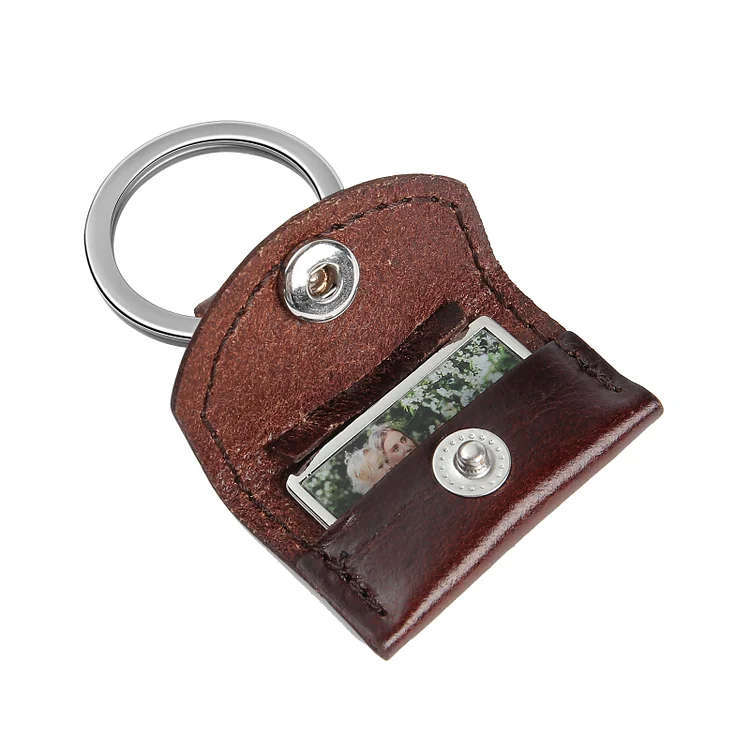 Personalized Envelope Keychain Engrave Secret Love Letter Leather Keychain Romantic Gifts