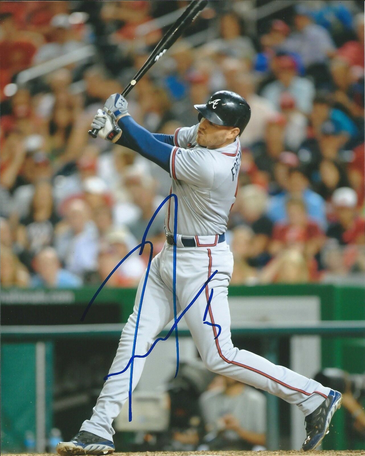 Freddie man Autographed Signed 8x10 Photo Poster painting ( Braves ) REPRINT