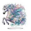 White Horse Double Sided - 5D DIY Ornament