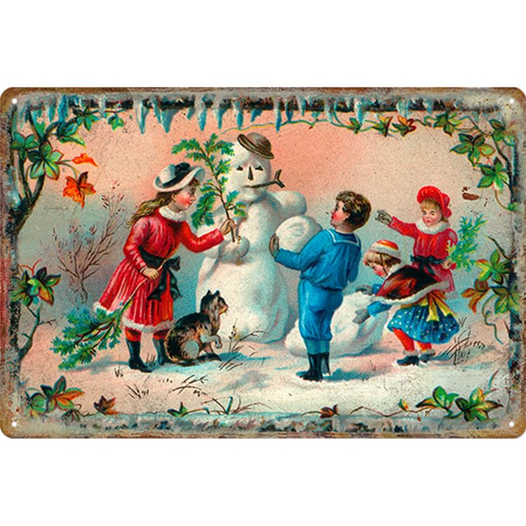 【20*30cm/30*40cm】Christmas - Vintage Tin Signs/Wooden Signs