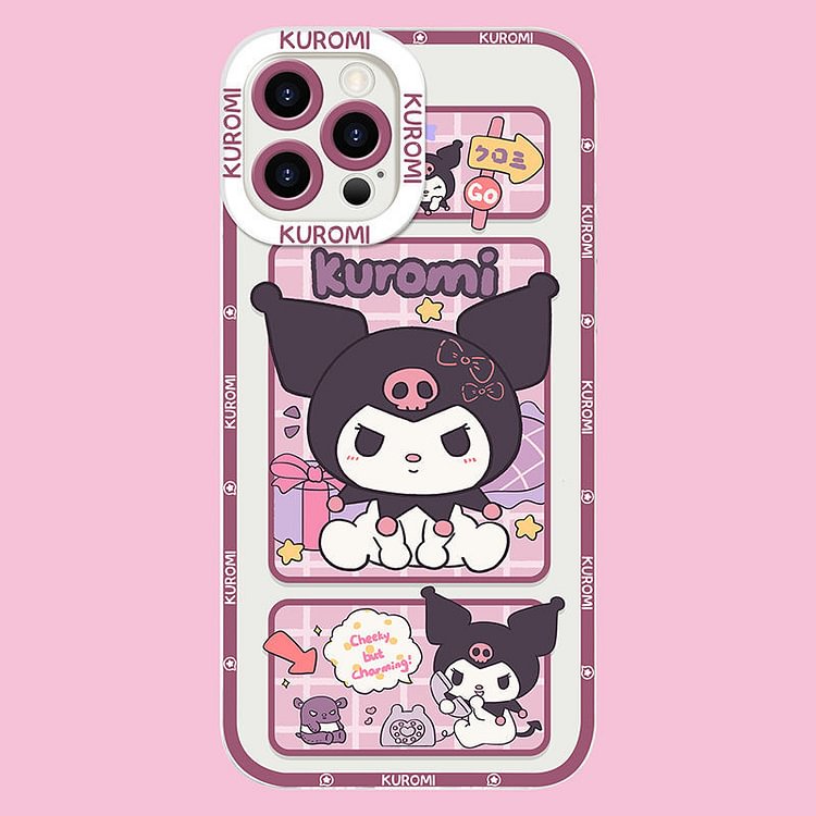 Kawaii Kuromi Pochacco Phone Case For Iphone weebmemes