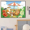 Diamond Painting -DIY Round Drill Bears(60x40 CM)