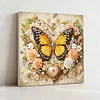 (Pre-Framed)Butterfly-Special Shape Diamond Painting Kit(25x25cm)