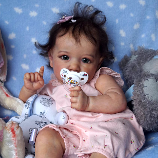 [Mini Doll]12'' Lifelike Silicone Bebe Reborn Baby Doll Girl Melody 2022 -Creativegiftss® - [product_tag] Creativegiftss.com