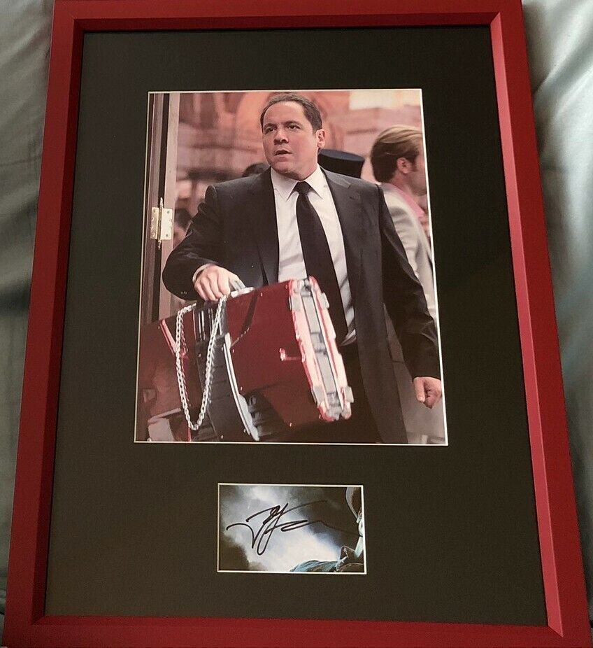 Jon Favreau autograph signed auto framed w Happy Hogan 8x10 Iron Man movie Photo Poster painting