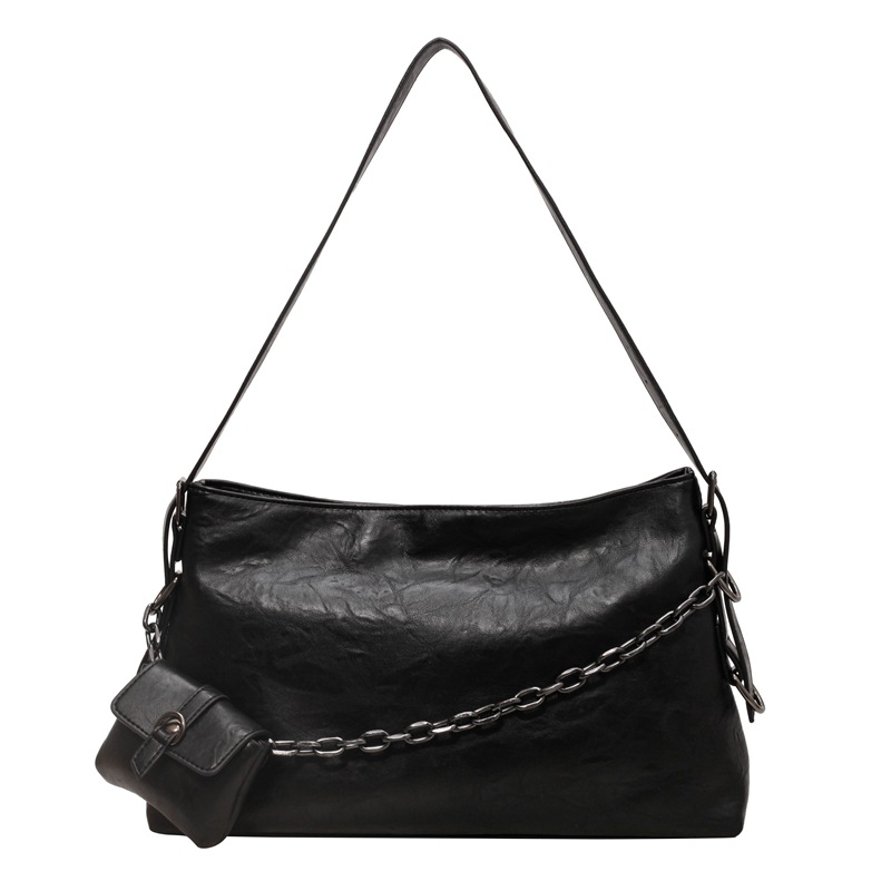 Mature Women's Fashion Retro Chain Shoulder Bag