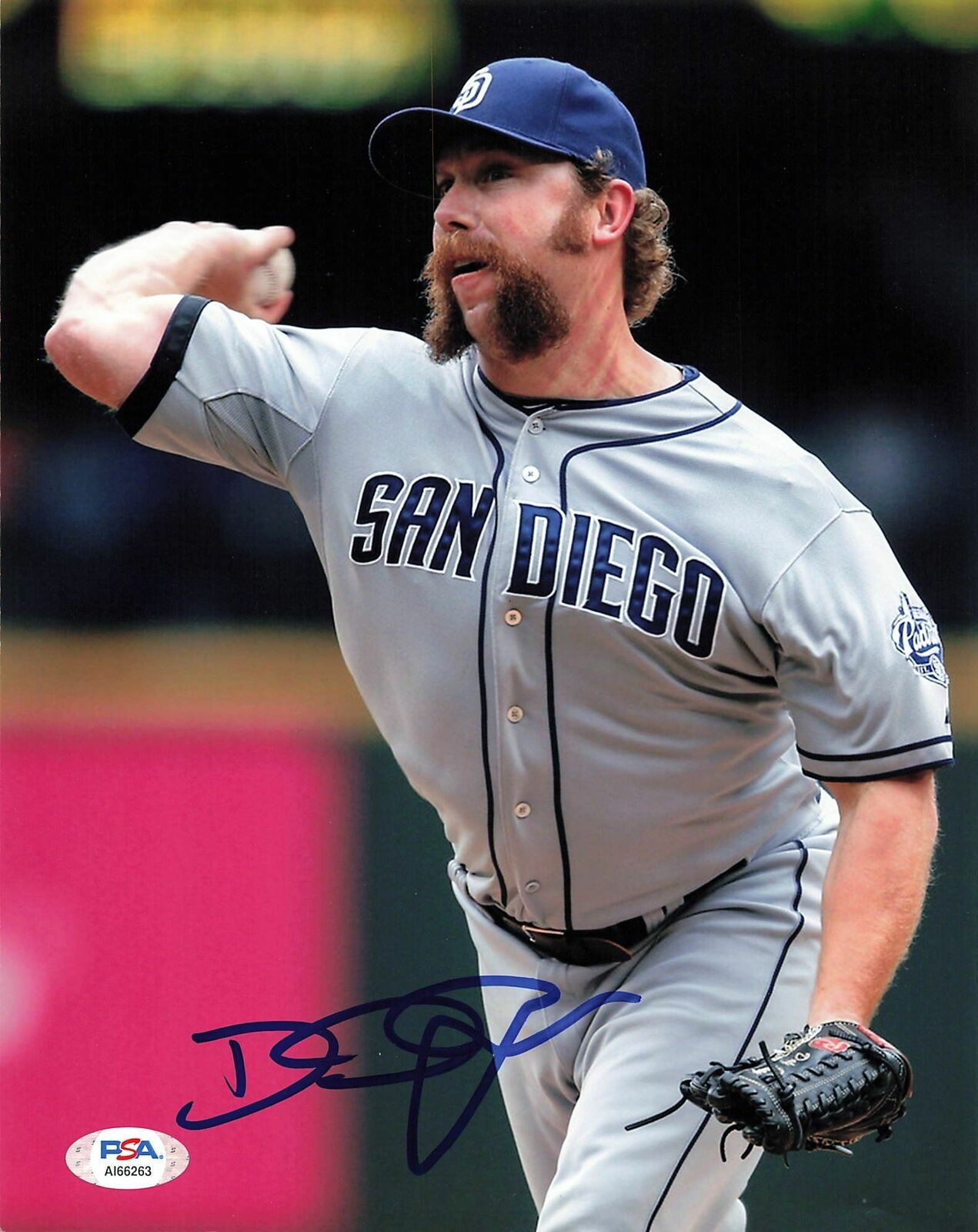 Dale Thayer signed 8x10 Photo Poster painting PSA/DNA San Diego Padres Autographed