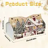 Forest Hut DIY Pearl Diamond Painting PU Cover Tissue Holder Kit Pearl Art Painting Decoration for Home & Gifts