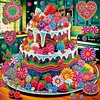 Cakes Desserts - Crystal Rhinestone Diamond Painting