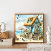 Diamond Painting-DIY Full Round Drill Beach House