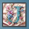 Letter J - Special Shaped Diamond Painting - 30*30CM