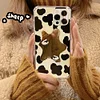 Touch-up Floral Mirror Phone Cases Silicone for iPhone 7-14 