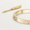 CARTIER LOVE BRACELET, 4 DIAMONDS
