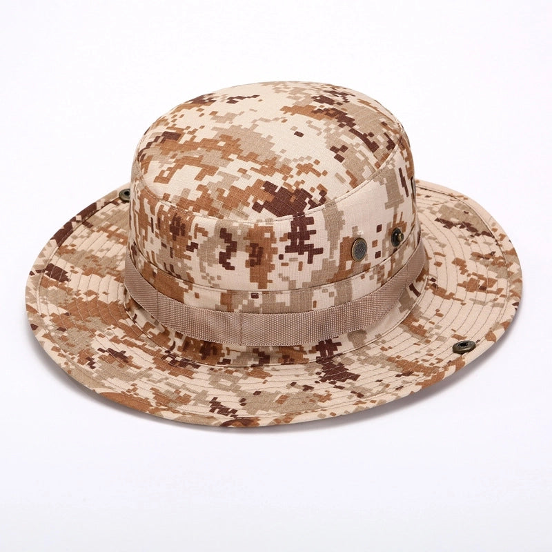 Suppliers Outdoor Camping Camouflage Hat Fishing Hat Travel Fisherman Hat Beni Hat Men And Women Sun Protection Hat