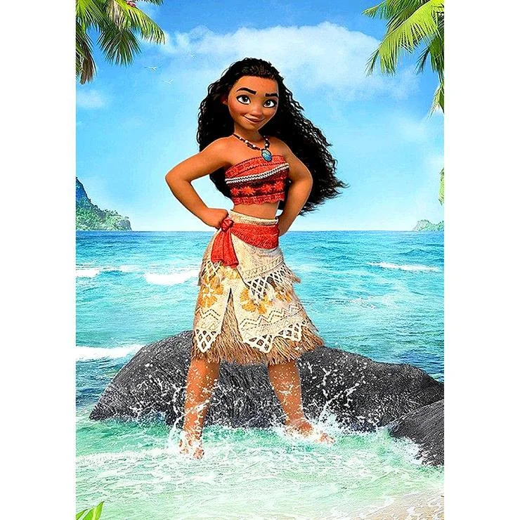 Full Round Diamond Painting Moana Princess (40*30cm)