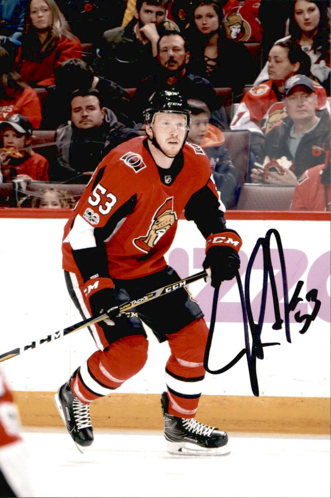 Jack Rodewald SIGNED autographed 4x6 Photo Poster painting OTTAWA SENATORS #3