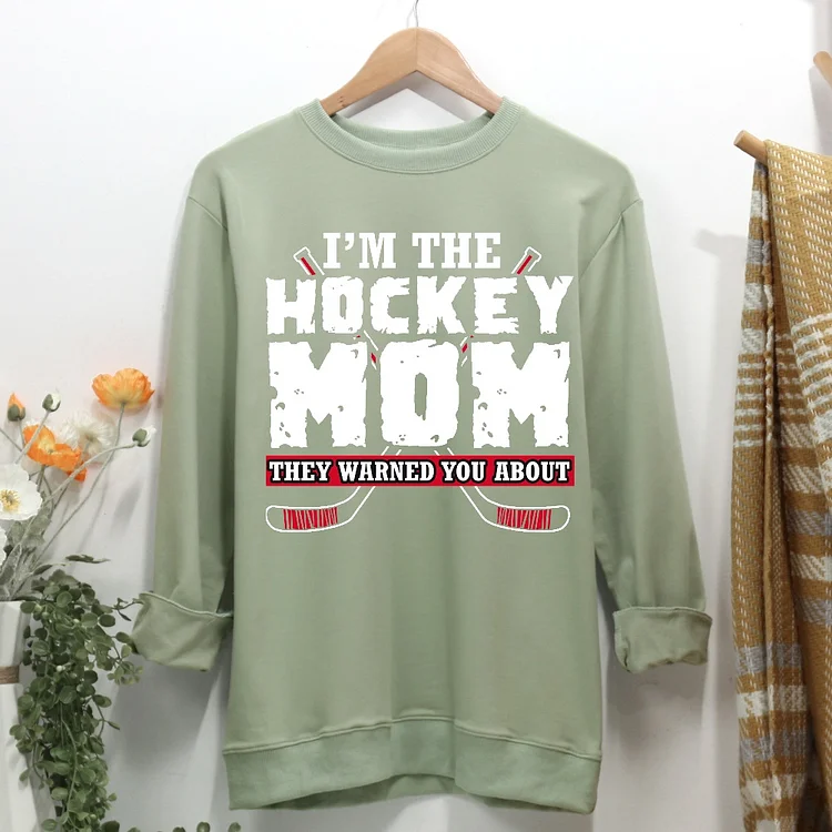 Hockey mom Women Casual Sweatshirt