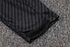 Joyfball 2024/2025 Corinthians Half-Pull Training Suit Black Football Shirt 1:1 Thai Quality