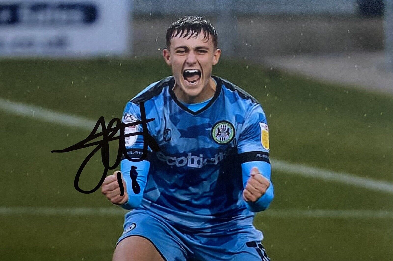 Jake Young Genuine Hand Signed Forest Green Rovers 6X4 Photo Poster painting 3