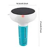 7-in-1 Digital Pool Water Tester WiFi PH and Salinity Temperature EC ORP Floating Chlorine Tester for Swimming Pools Hot Tub Jacuzzi Spa (No Calibration Fluid)