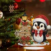 2D Flat Christmas Print DIY Diamond Painting Desktop Ornaments Kit Table Decor