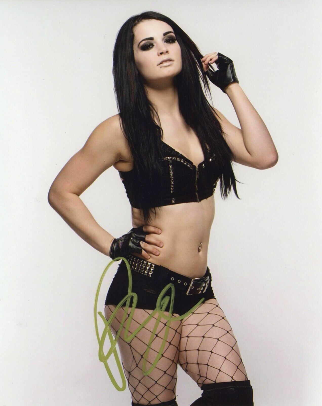 PAIGE (Saraya-Jade Bevis) WWE Autographed Signed 8x10 Photo Poster painting REPRINT