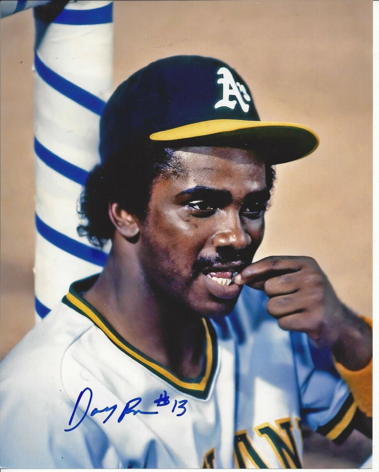 Darrell Brown Autographed 8x10 Oakland Athletics#4