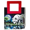 DIY 5D Diamond Art Painting Handbag with Round Handle Diamond Painting Kit Handbag Diamond Painting Bag for Women Casual Shopping Travel Daily Use