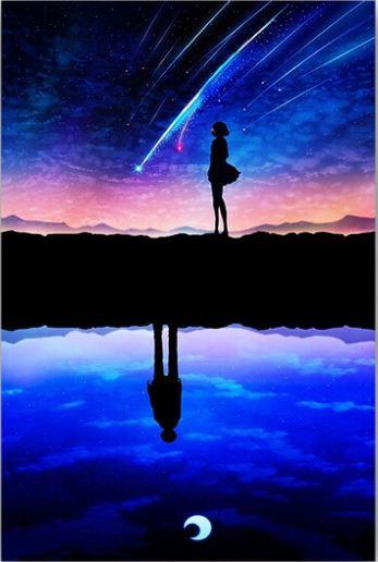 

Blue Twilight Sky – Paint By Numbers - 40*50CM, 501 Original