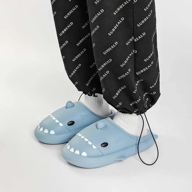 Letclo™ Ultra Warm, Comfortable, Durable, Non-Slip & Waterproof Shark Slippers letclo Letclo