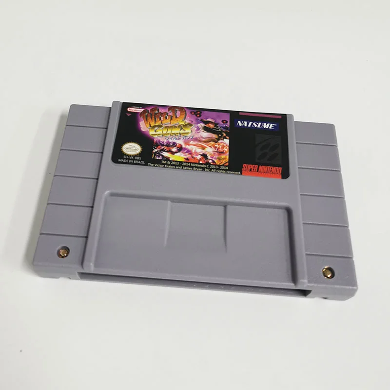 Wild Guns SNES For Super Nintendo Entertainment System - 16 Bit US Version Game Cartridge