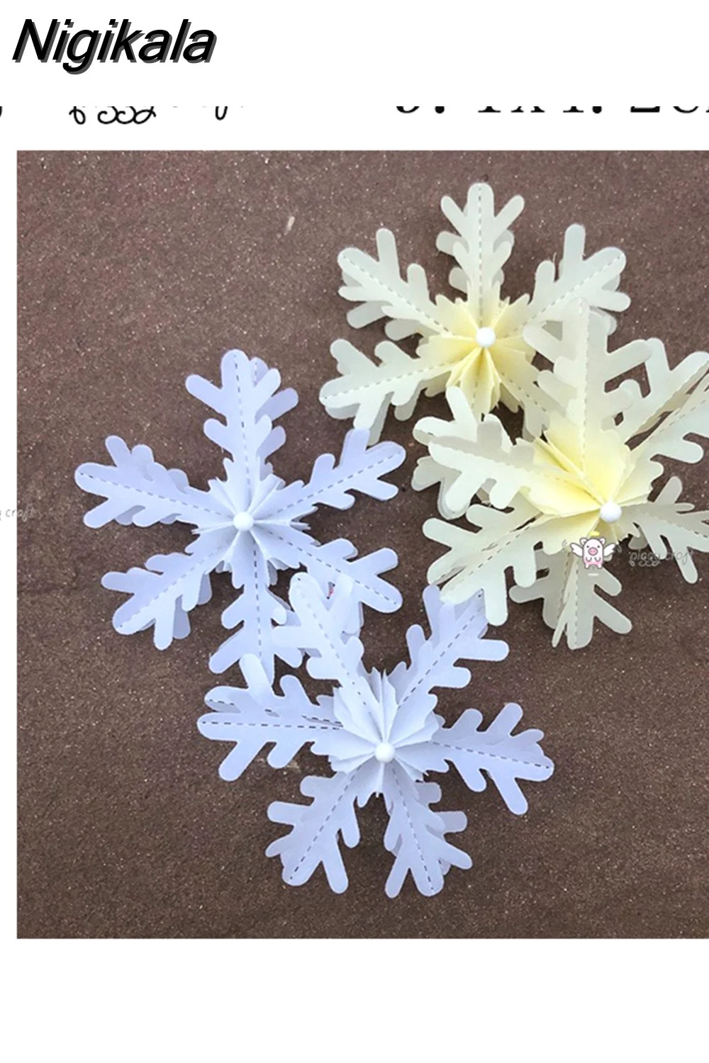 Nigikala Craft metal cutting dies cut die mold New 3D Folding flowers Scrapbook paper craft knife mould blade punch stencils dies