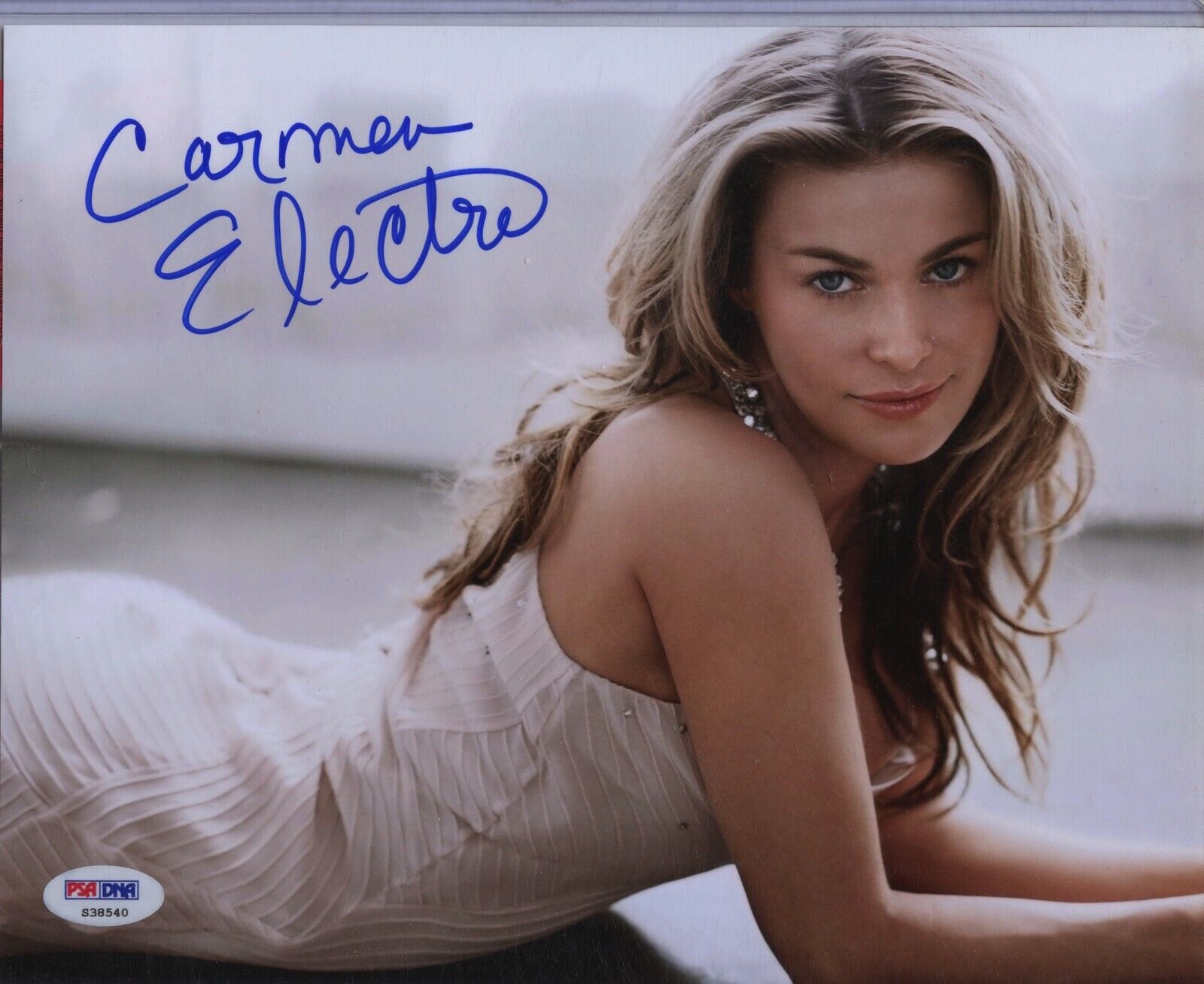 CARMEN ELECTRA 8x10 Photo Poster painting Signed Autographed Auto PSA DNA COA