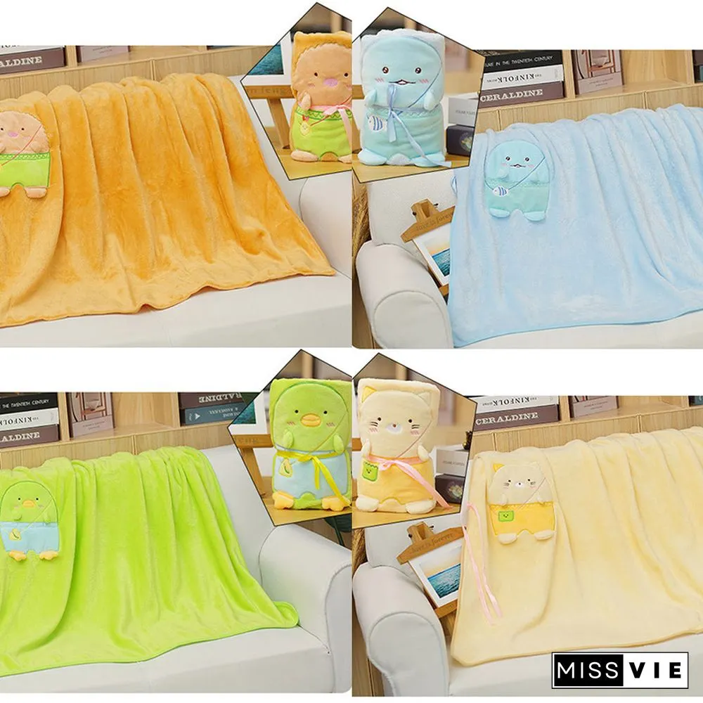 Lovely 3D Animal Print Wearable Blanket